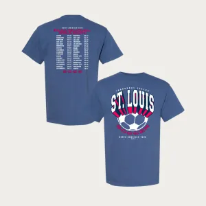 Inaugural Season Soccer Tour Structured Tee