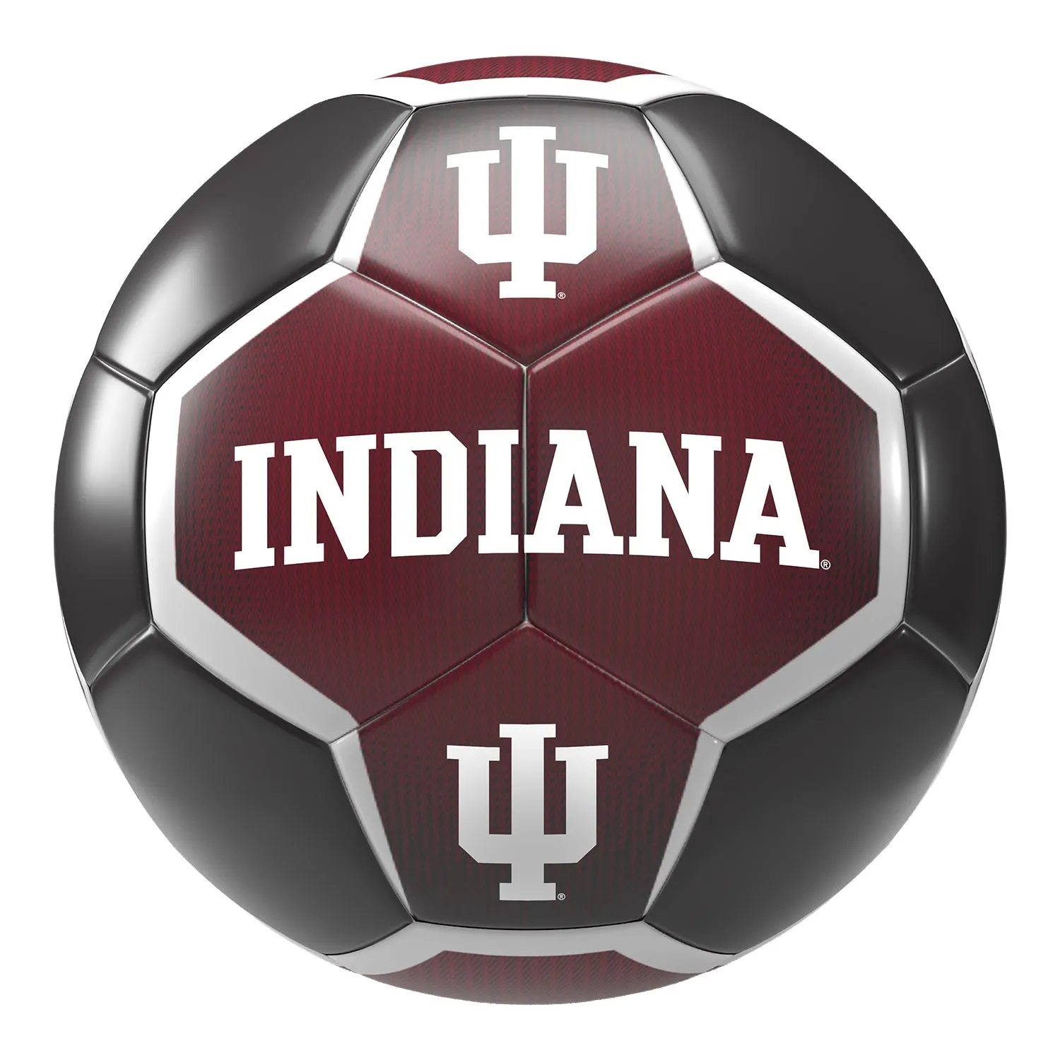 Indiana Hoosiers Full Size Sheilf Soccer Ball