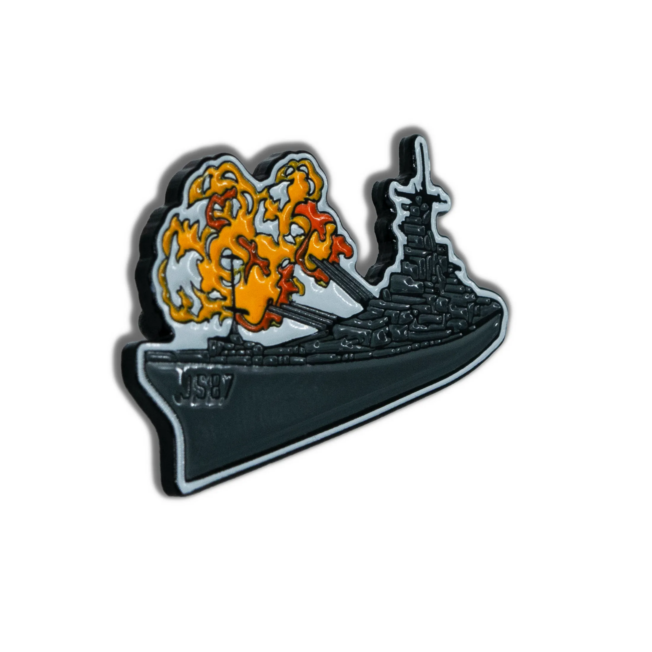 Just Sports Battleship Pin