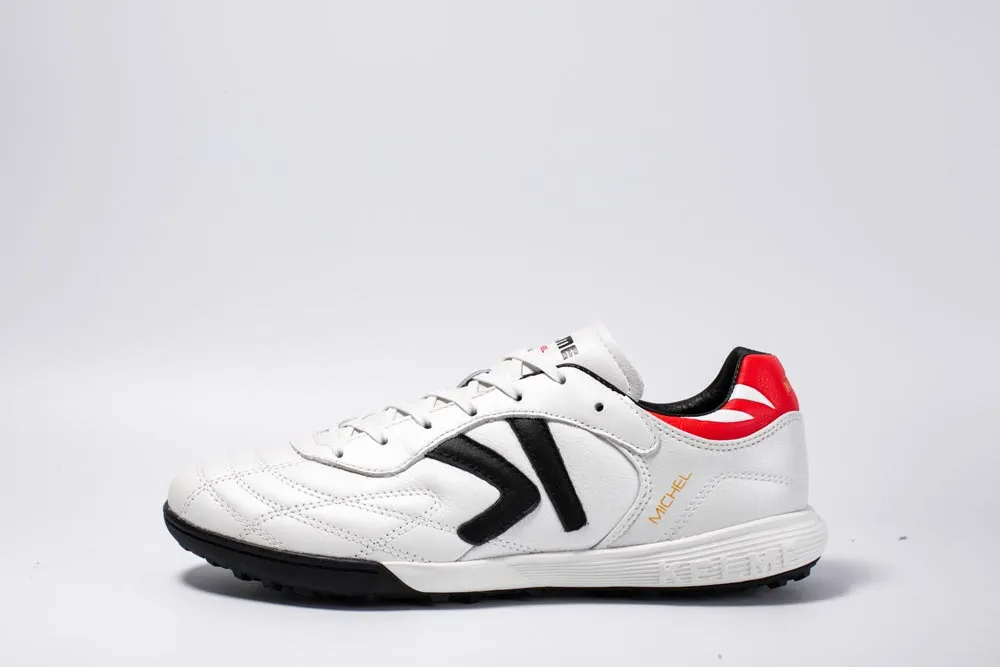 KELME Michel Turf Boot - White/Red