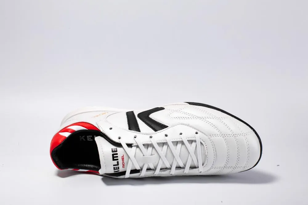 KELME Michel Turf Boot - White/Red