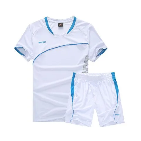 Kids Football Kits Sports Suit Boy's Jerseys Team Uniforms Soccer Training Sets Running Clothes Suits for Children Twins