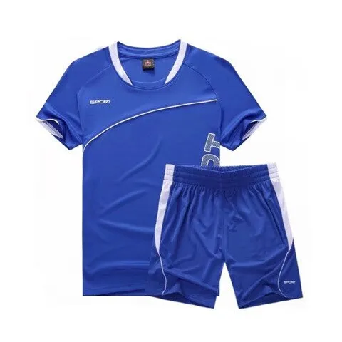 Kids Football Kits Sports Suit Boy's Jerseys Team Uniforms Soccer Training Sets Running Clothes Suits for Children Twins