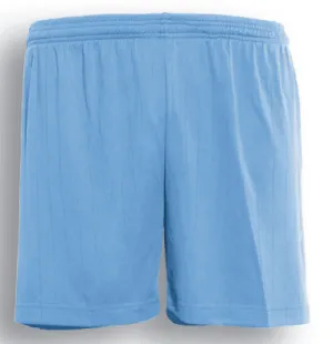 Kids Plain Soccer Shorts - Sky Blue