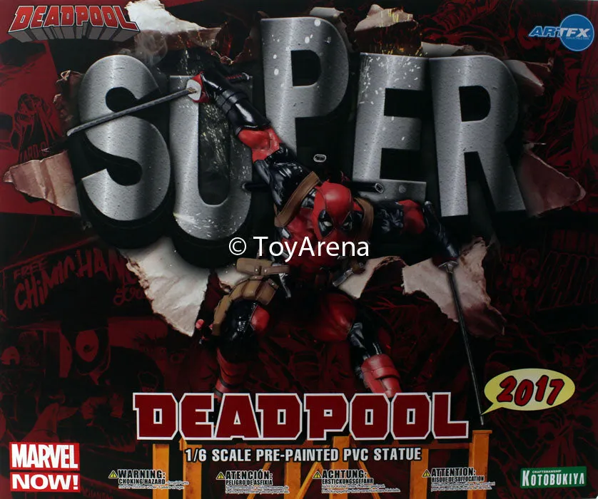 Kotobukiya Marvel Now! Super Deadpool 1/6 Scale ArtFX  Statue