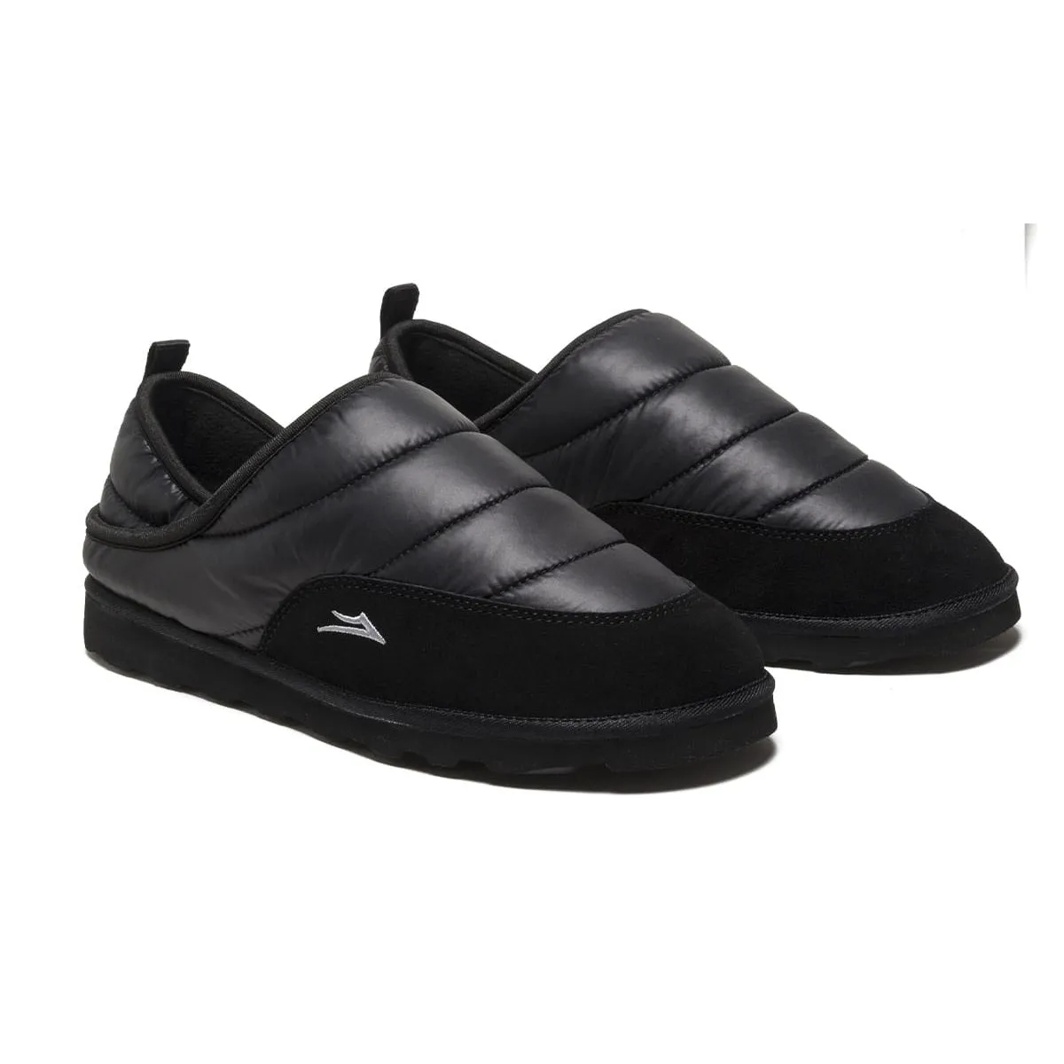 Lakai Shoes Owen Slipper - Black Nylon