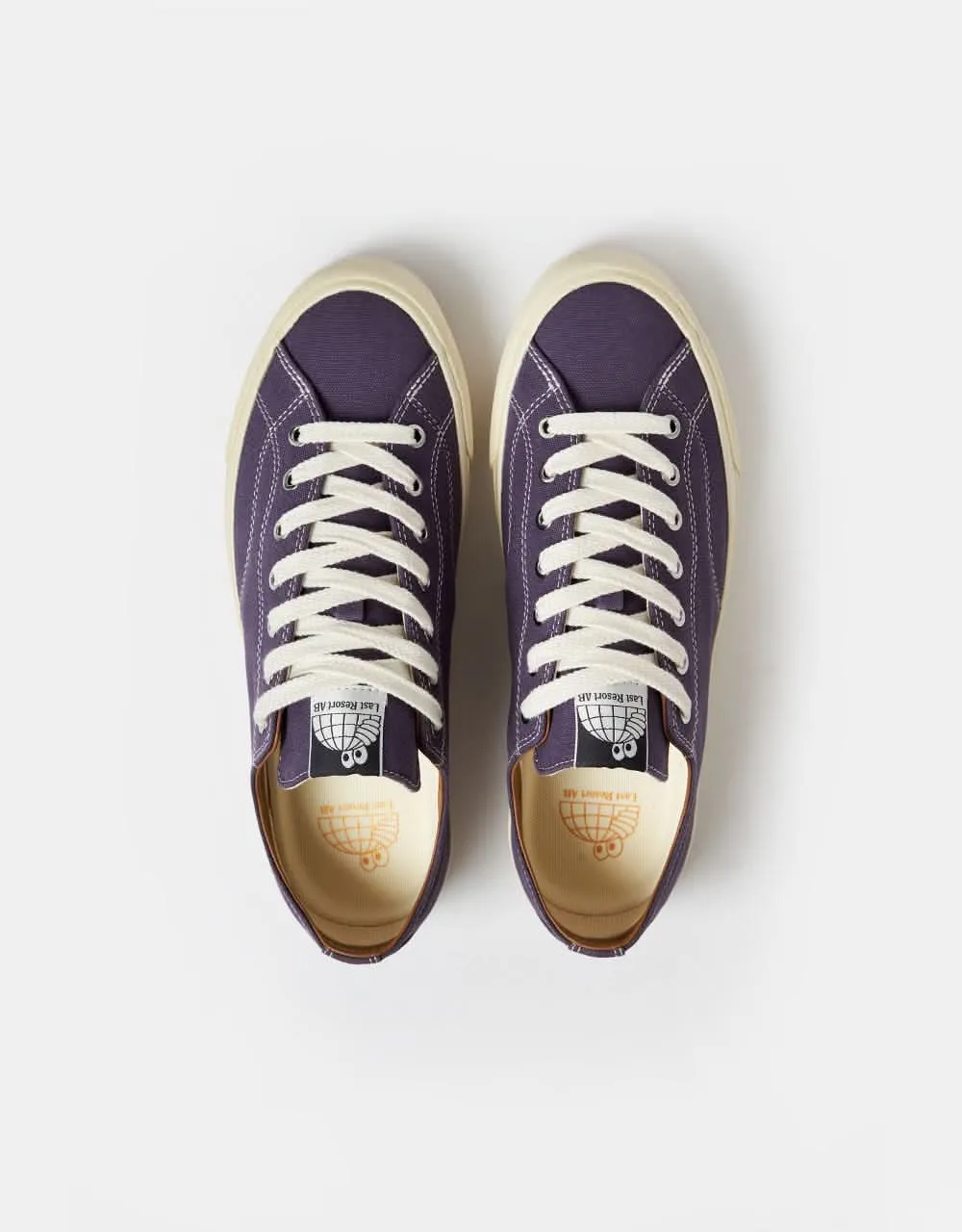 Last Resort AB VM003 Lo Canvas Skate Shoes - Purple Haze/White