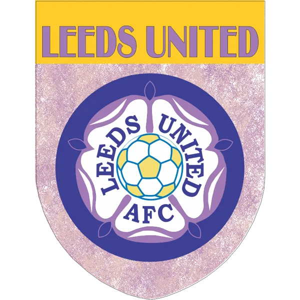 Leeds Soccer Team Flag Shield Style