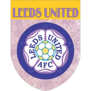 Leeds Soccer Team Flag Shield Style