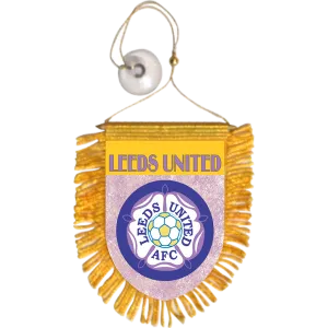 Leeds United Mini Car Banner