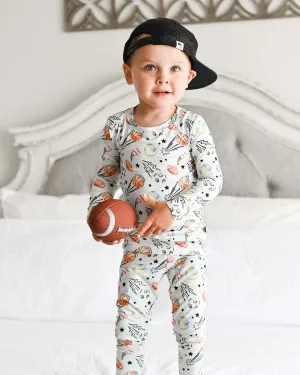 LEV Mike Sports 2 PC Pajama Lounge Set