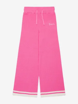 MARNI Girls Knitted Trousers in Pink