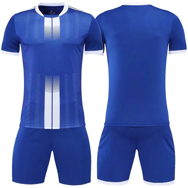 Men Kid's Football Jerseys Uniform Boys girls Goalkeeper Soccer Jersey Children's Football Shirt shorts training suit