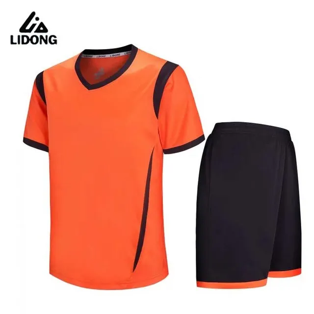 Men Kids Football Kits Boys Soccer Sets Jersey Uniforms Futbol Training Suits