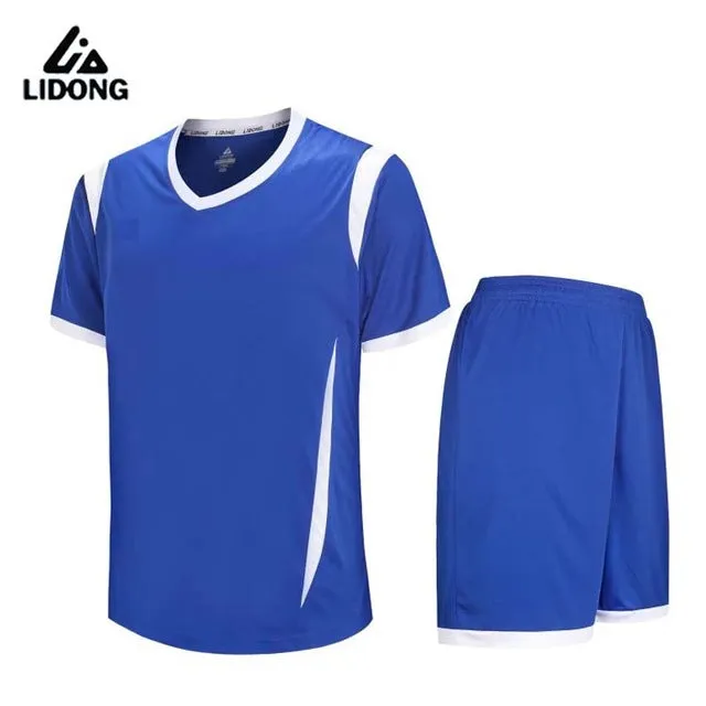 Men Kids Football Kits Boys Soccer Sets Jersey Uniforms Futbol Training Suits