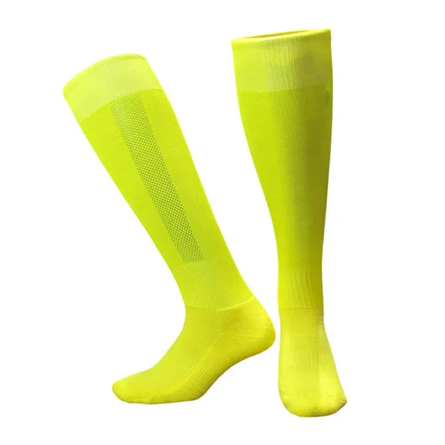 Men Women Soccer socks Leg Support  Sock Kids Youth Sports Running Football Cycling Socks