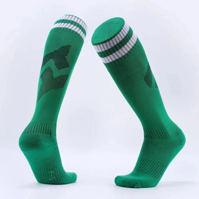 Men Women Soccer socks Leg Support  Sock Kids Youth Sports Running Football Cycling Socks