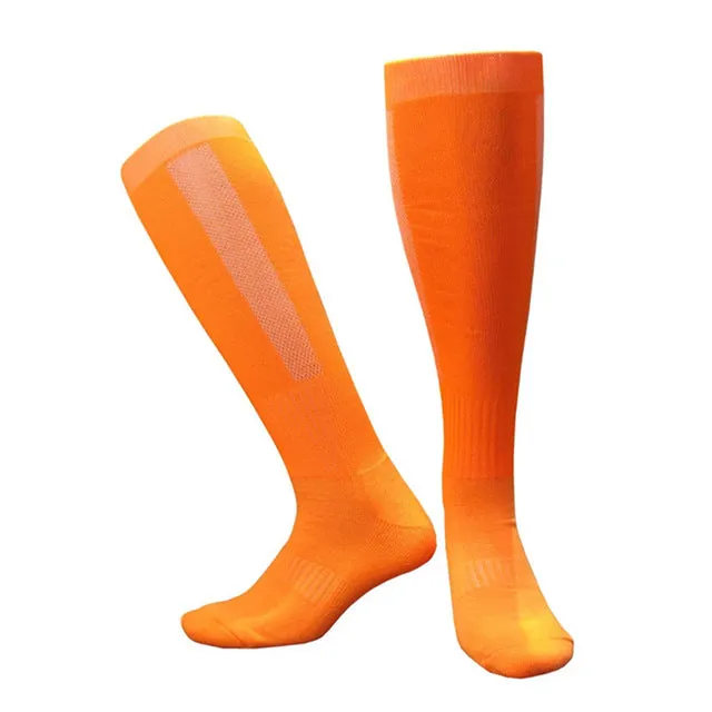 Men Women Soccer socks Leg Support  Sock Kids Youth Sports Running Football Cycling Socks