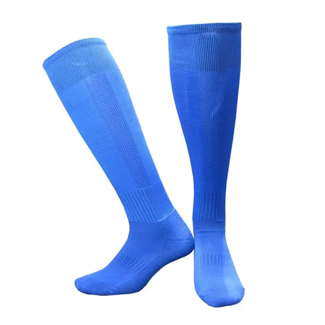 Men Women Soccer socks Leg Support  Sock Kids Youth Sports Running Football Cycling Socks