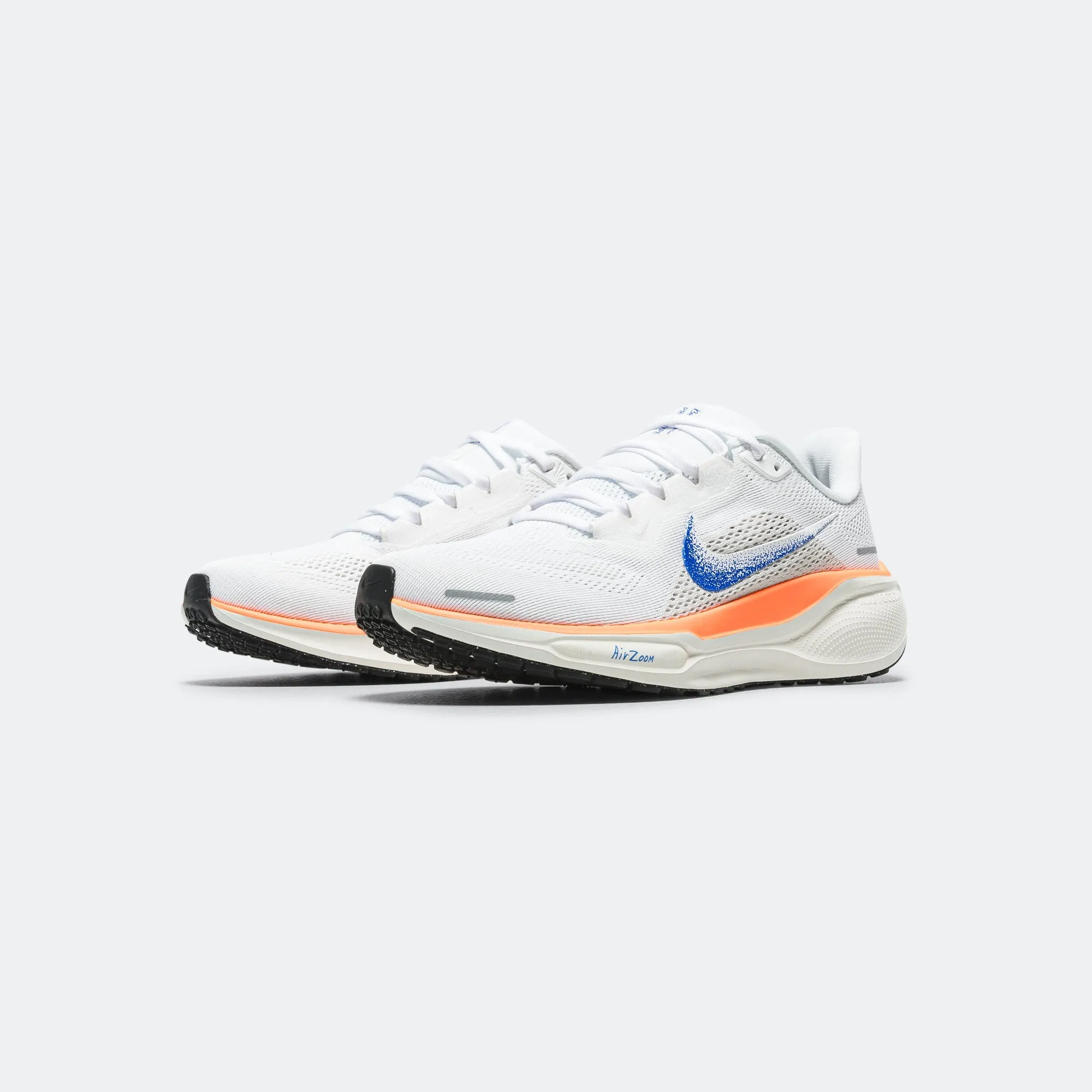 Mens Air Zoom Pegasus 41 'Blueprint' - White/Racer Blue-Total Orange