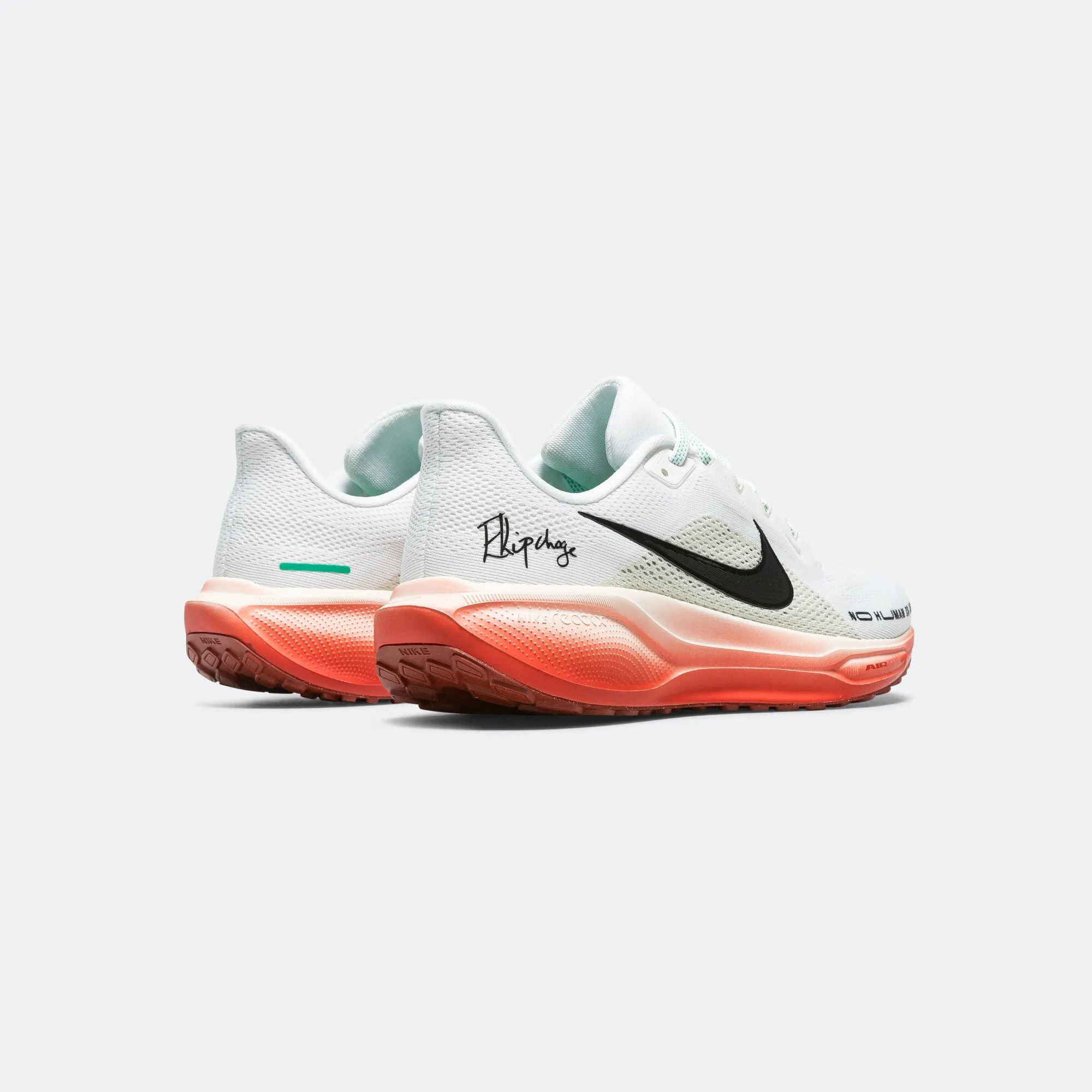 Mens Air Zoom Pegasus 41 'Eliud Kipchoge' - White/Black-Pale Ivory-Dragon Red