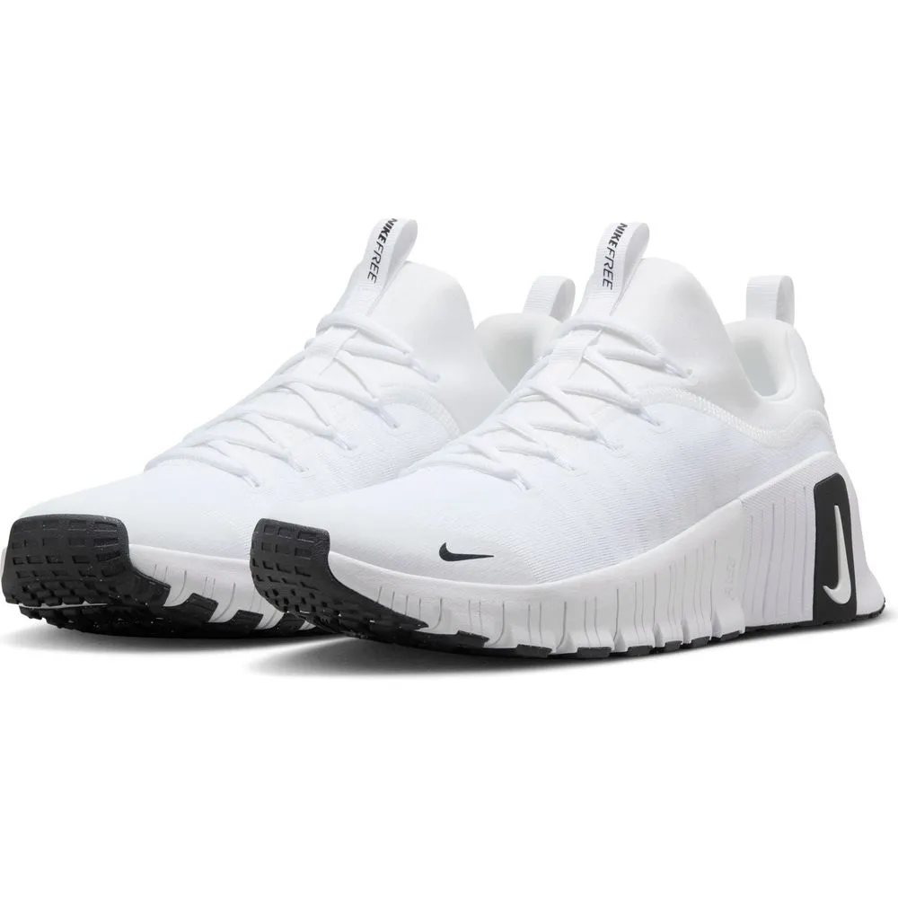 Mens Free Metcon 6 - White/Black/White