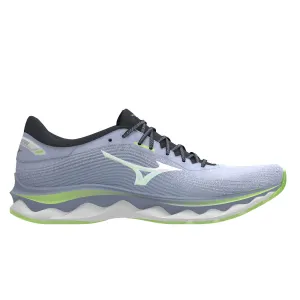 Mizuno Wave Sky 5 Womens | Heather/white/neolime