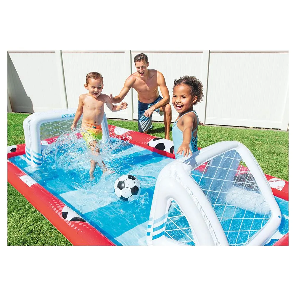 Multi-Sport Inflatable Play Centre Paddling Pool, Intex