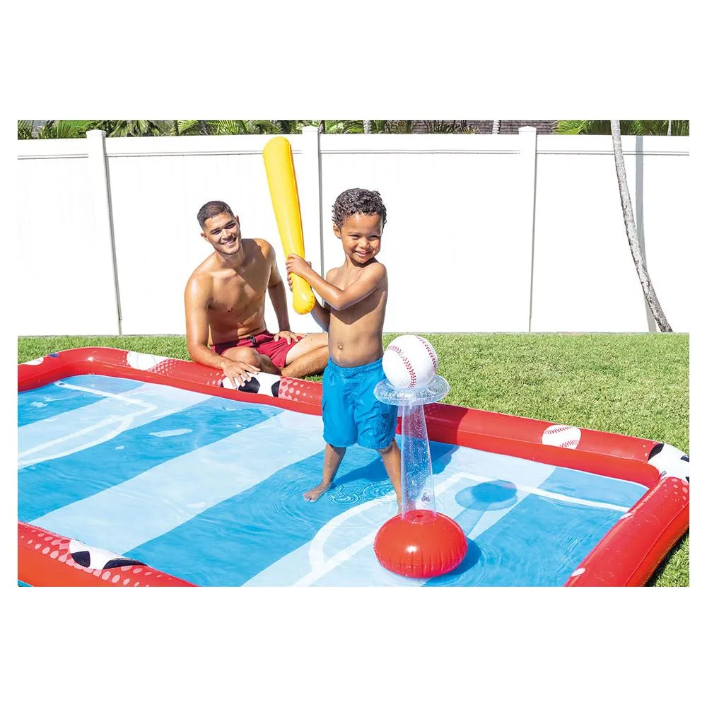 Multi-Sport Inflatable Play Centre Paddling Pool, Intex