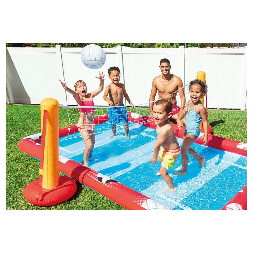 Multi-Sport Inflatable Play Centre Paddling Pool, Intex