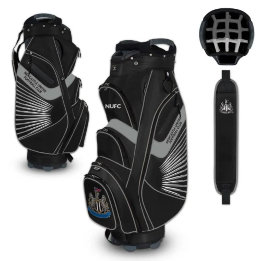 Newcastle United FC WinCraft "The Bucket II" 14-Way Cooler Cart Golf Bag