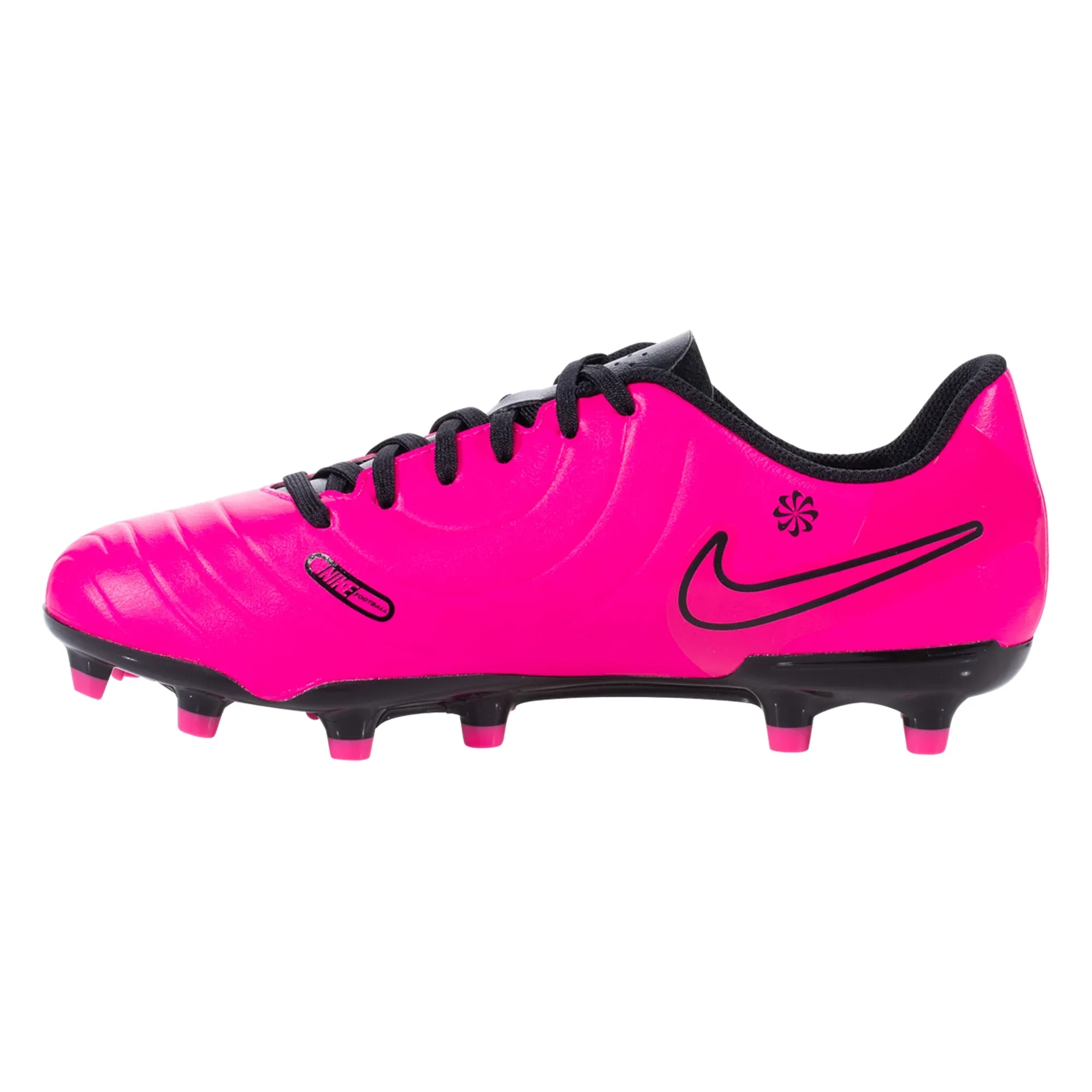 Nike Jr. Legend 10 Club FG/MG Soccer Cleats (Fierce Pink/Black)