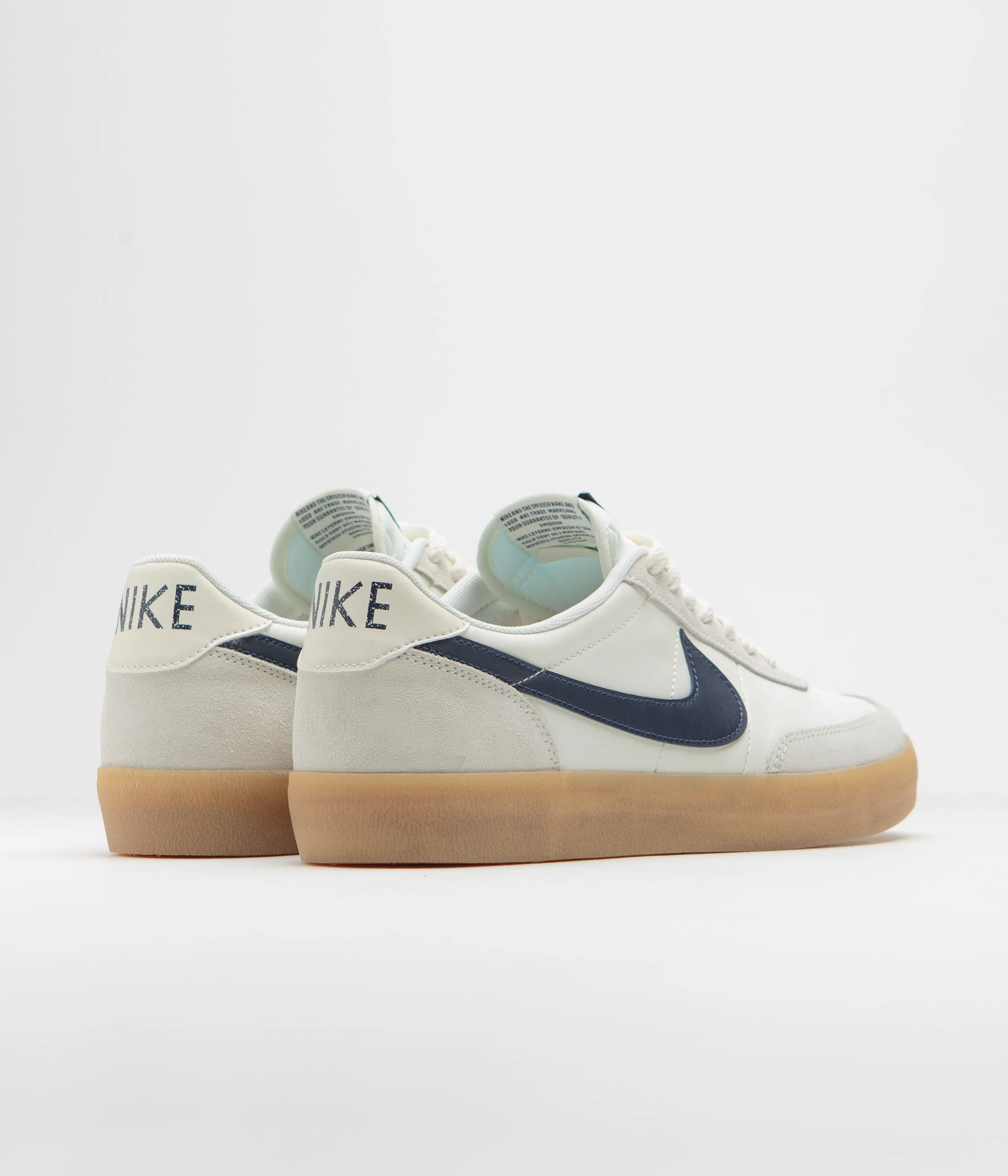 Nike Killshot 2 Leather Shoes - Sail / Midnight Navy - Gum Yellow