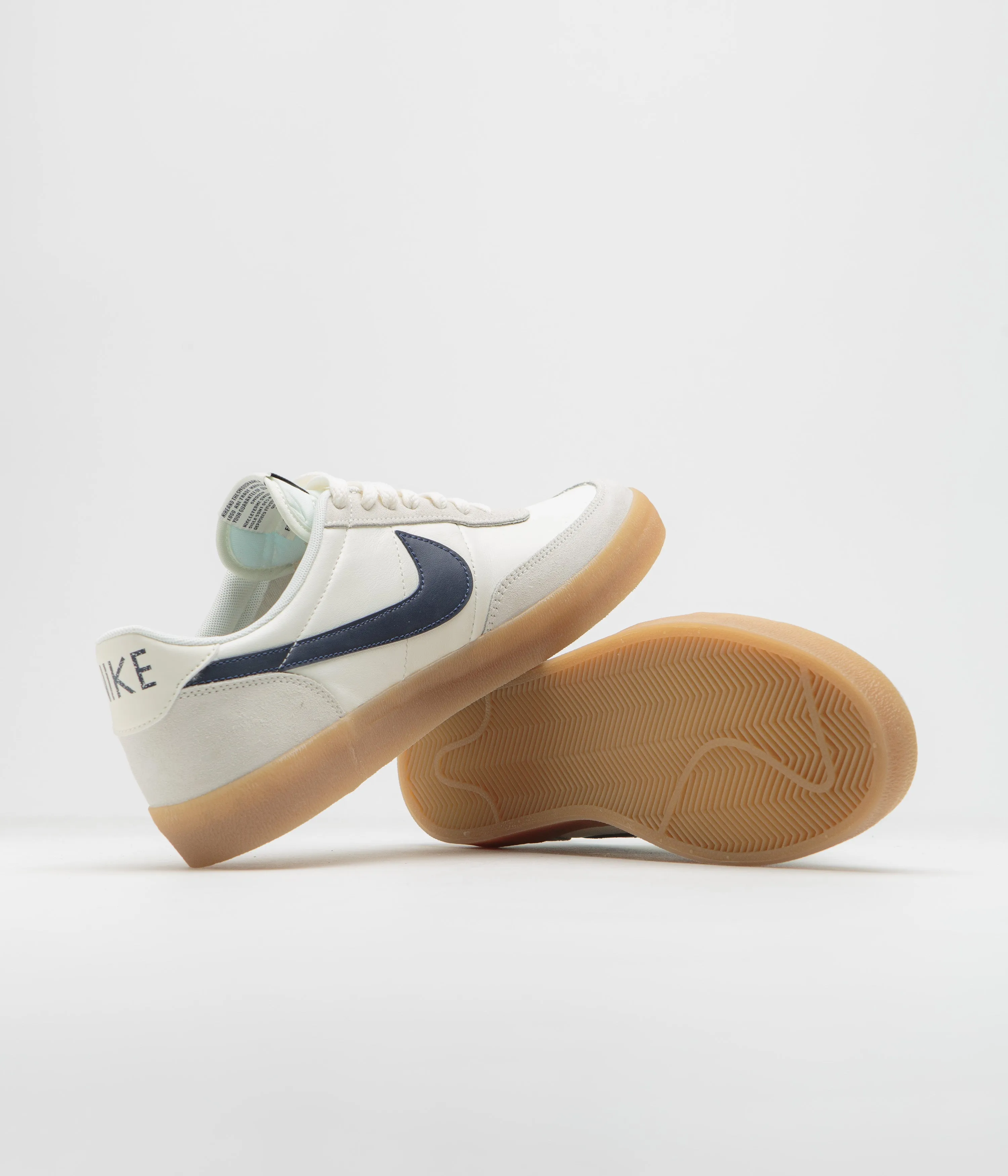 Nike Killshot 2 Leather Shoes - Sail / Midnight Navy - Gum Yellow