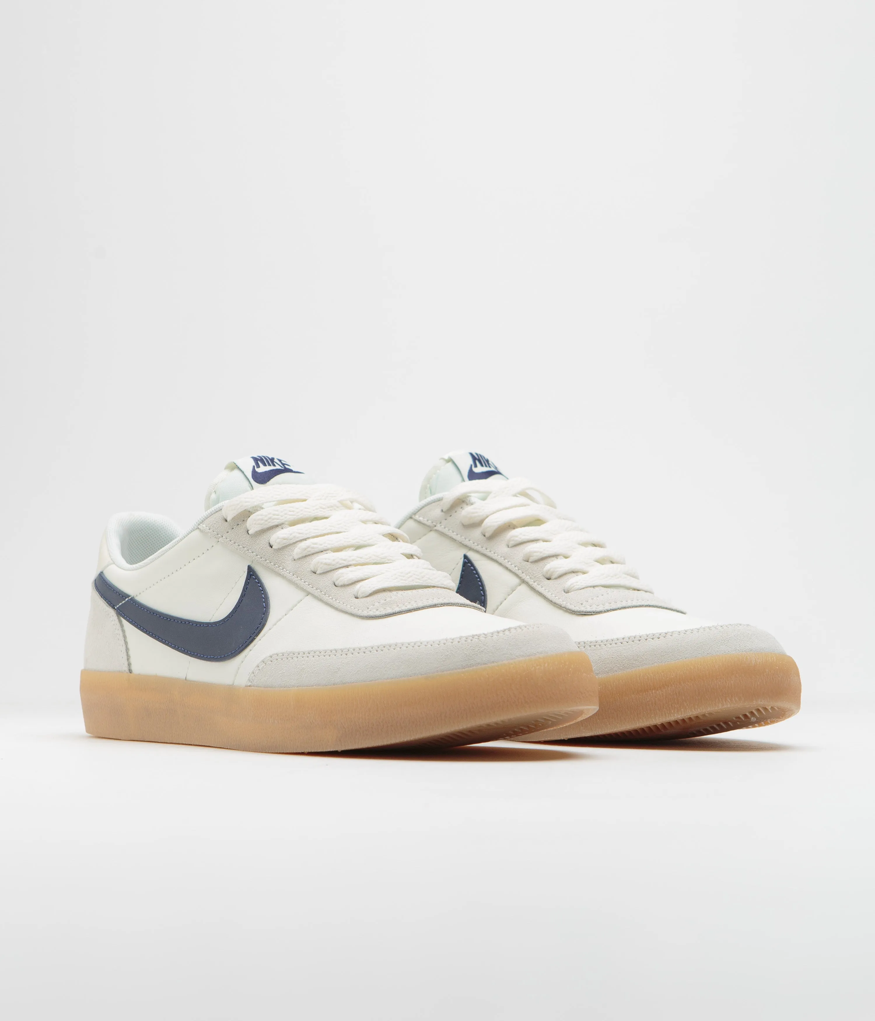 Nike Killshot 2 Leather Shoes - Sail / Midnight Navy - Gum Yellow