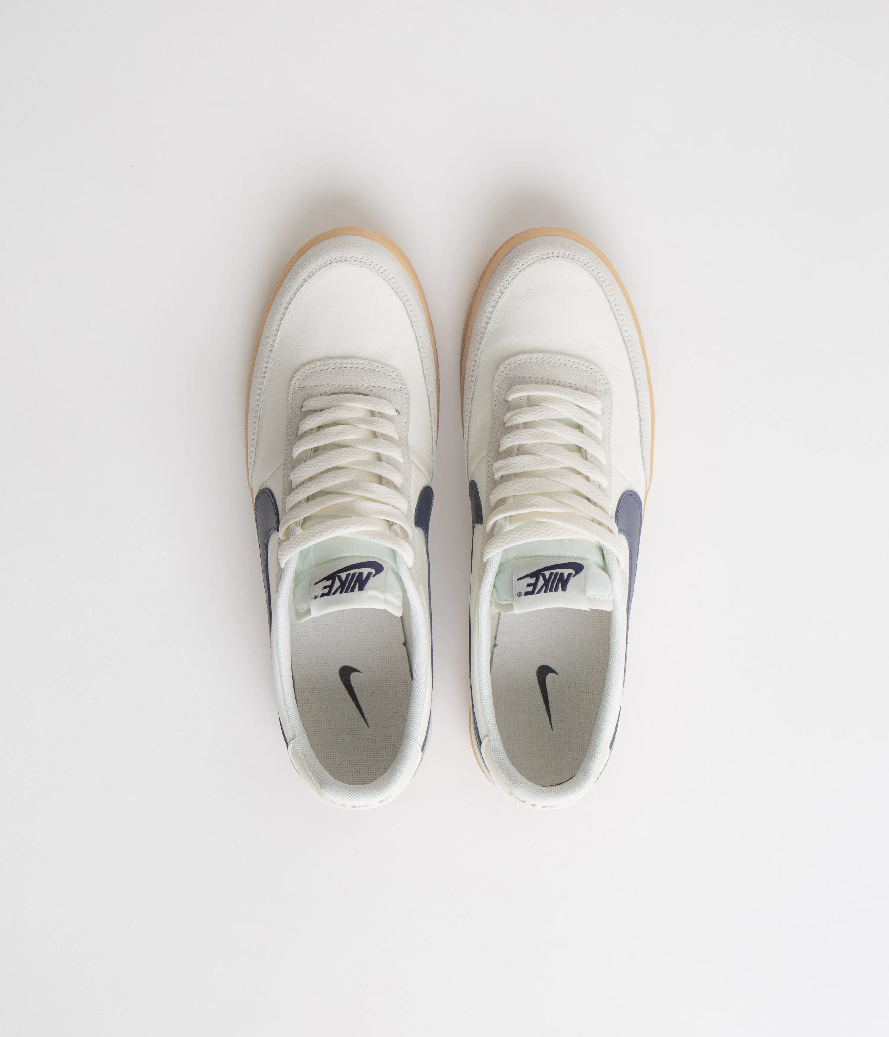 Nike Killshot 2 Leather Shoes - Sail / Midnight Navy - Gum Yellow