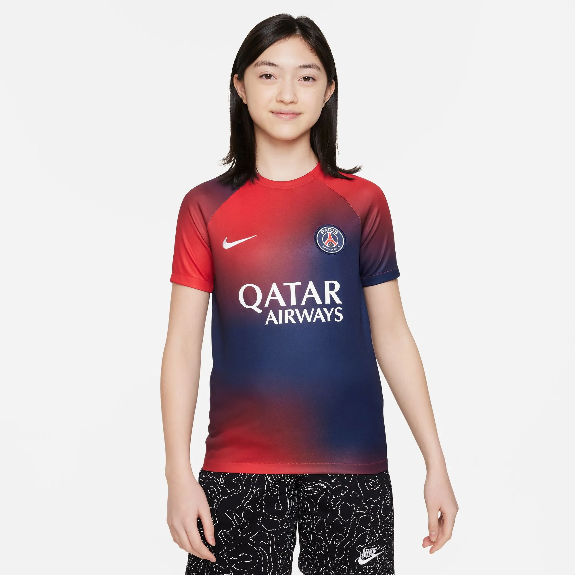 Nike Paris Saint-Germain 2023/24 Academy Pro Dri-FIT Pre-Match Soccer Top