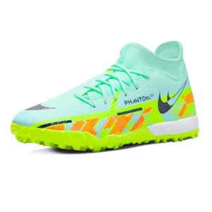 Nike Phantom GT2 Academy DF Turf Soccer Shoes (Mint Foam/Black)