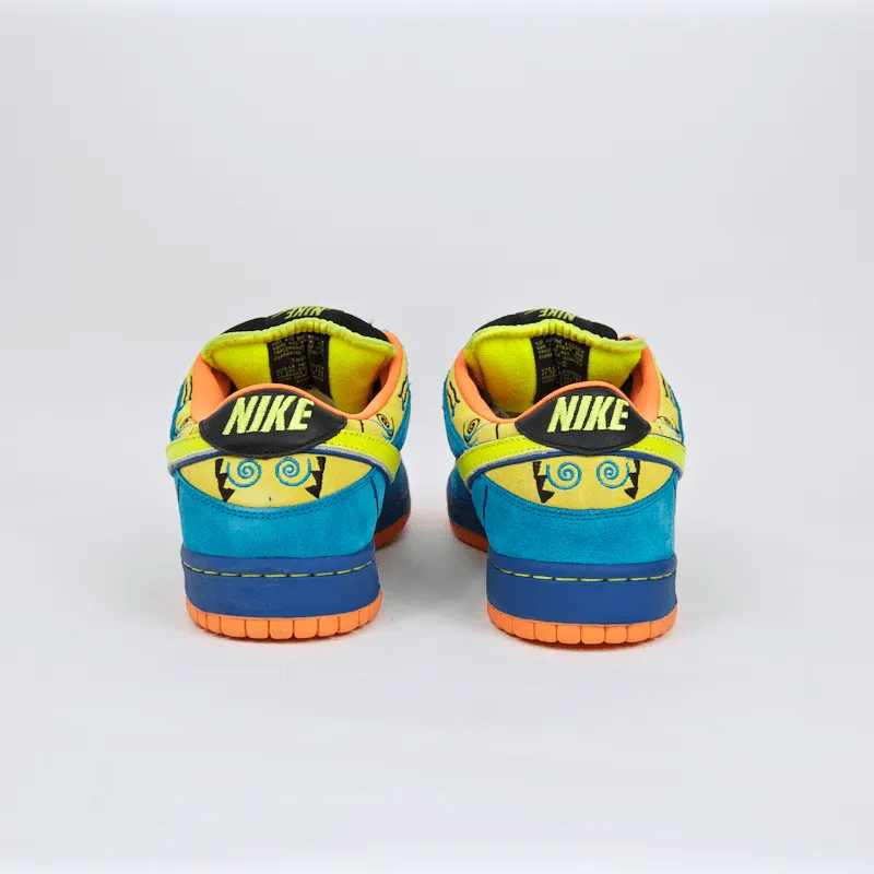 Nike SB - Dunk Low Pro SB 'Skate Or Die' Shoes - Black / Neon Yellow