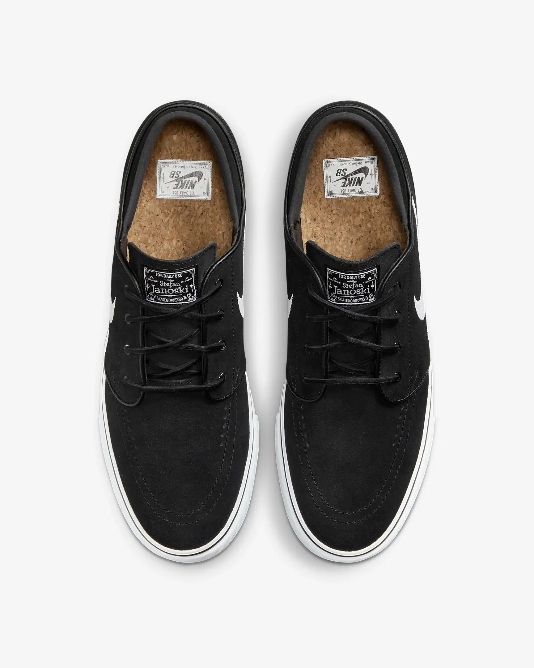 Nike SB Zoom Janoski OG Skate Shoes - 001 BLACK/WHITE-BLACK-WHITE