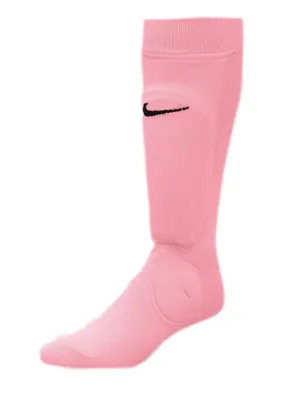 Nike YOUTH Pink Shin Sock III Full Sock with Intergrated Shin Guard