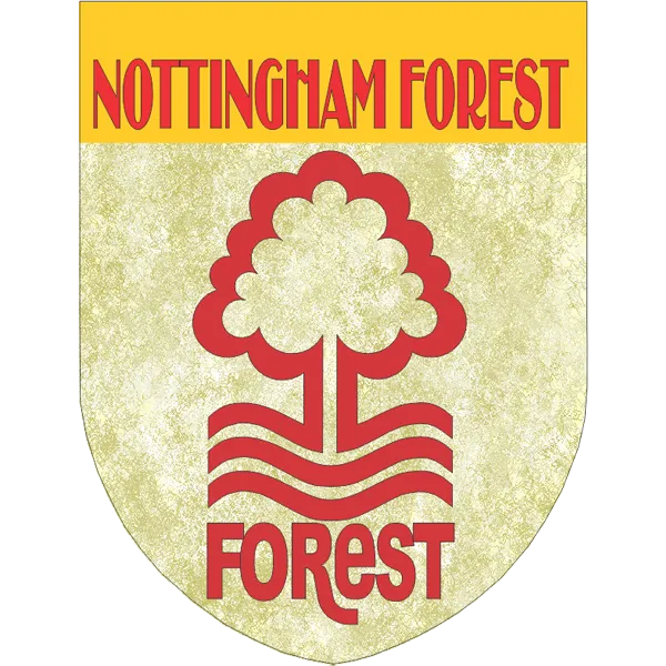 Nottingham Forest Soccer Team Flag Shield Style