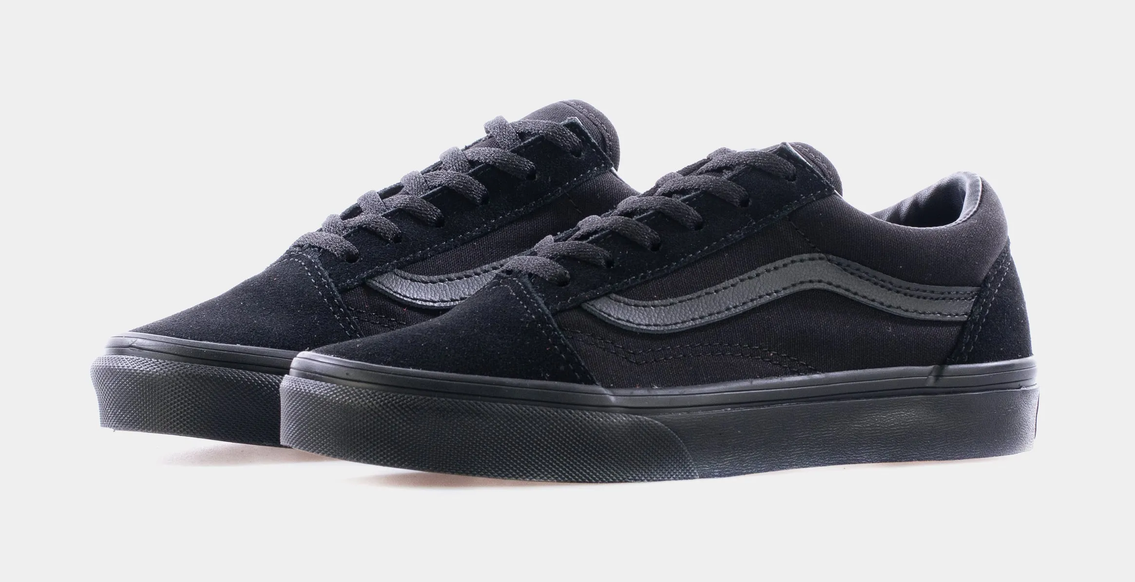 Old Skool Low Preschool Skate Shoes (Black)