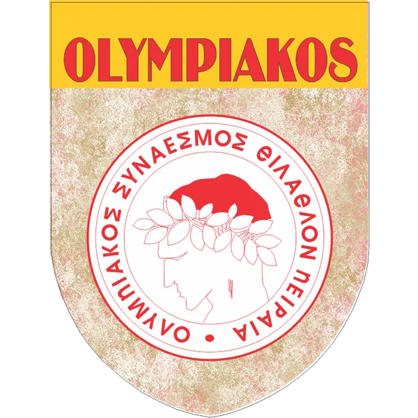 Olympiakos Soccer Team Flag Shield Style