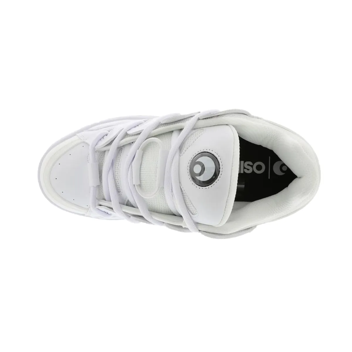 OSIRIS 13711448 D3 OG MN'S (Medium) White/White/Gum Synthetic Leather & Textile Skate Shoes