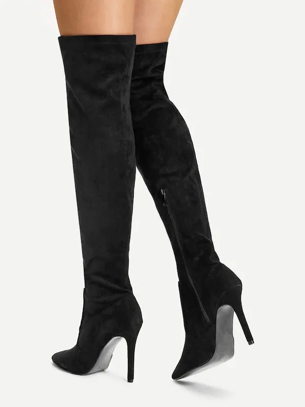 Over the Knee Stiletto Boots