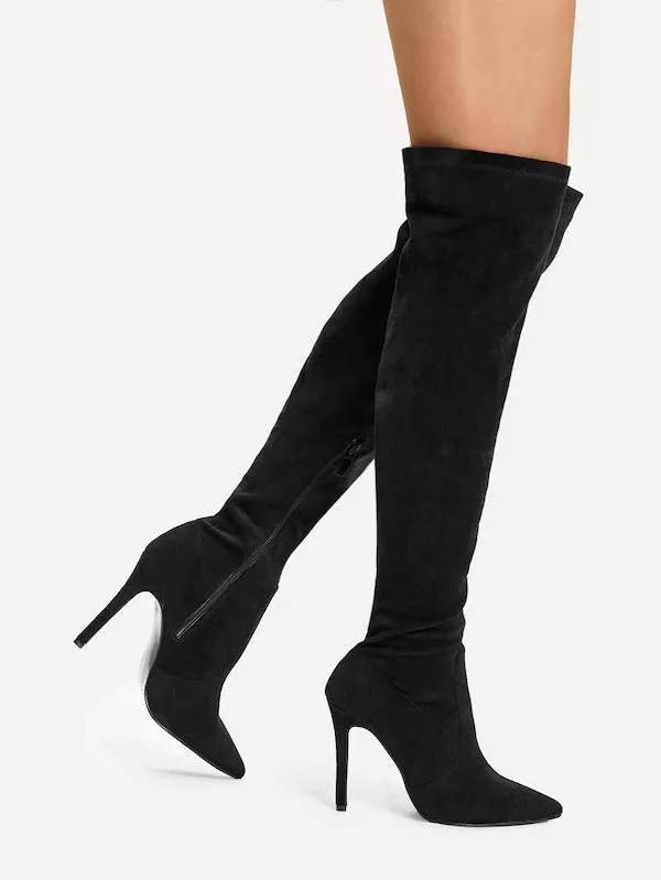 Over the Knee Stiletto Boots