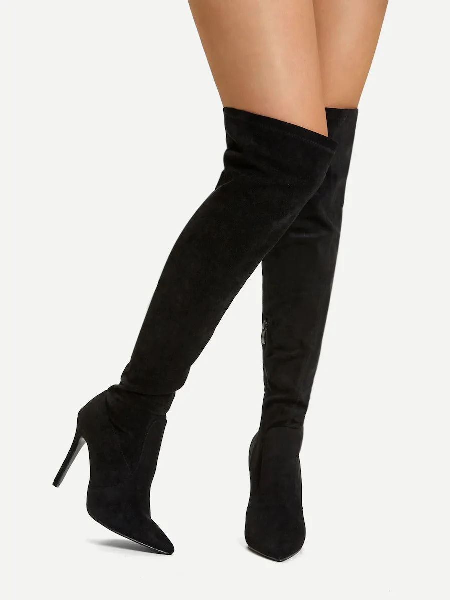 Over the Knee Stiletto Boots