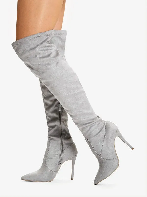 Over the Knee Stiletto Boots