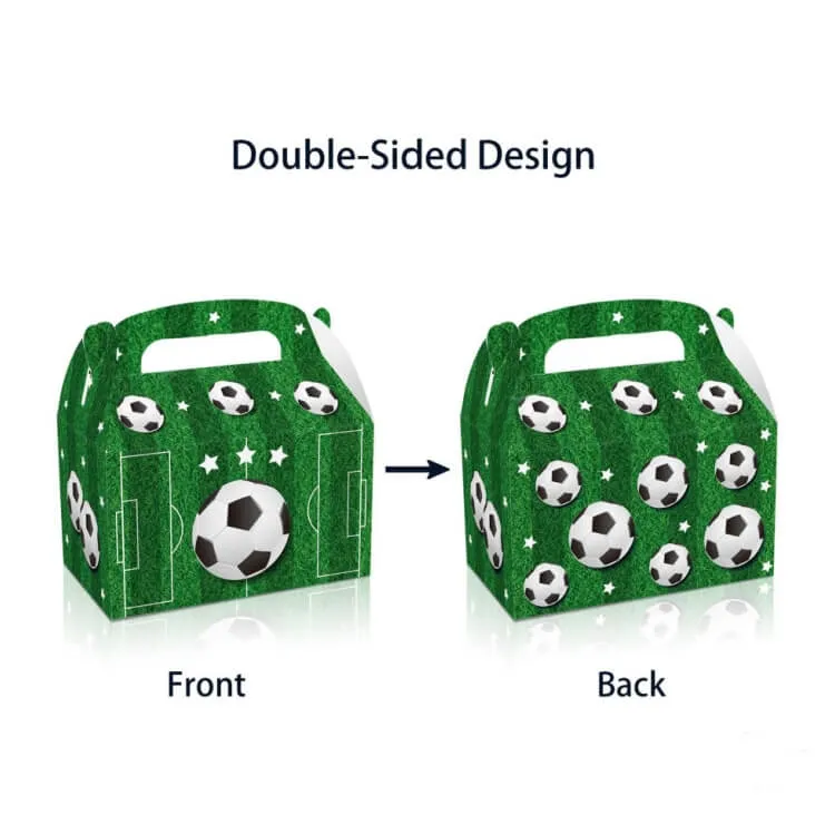 Party Favor Box | Soccer | 12 Pcs